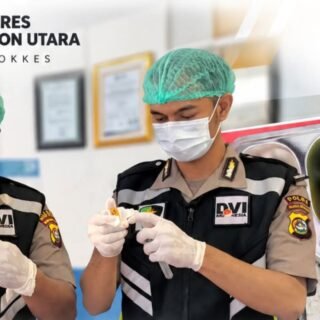 Sidokkes Polres Buton Utara Pastikan Kelayakan Makanan MBG Sebelum Didistribusikan