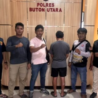 Kurang dari 24 Jam, Polres Butur Amankan Terduga Pelaku Pembusuran Anak di Ulunambo