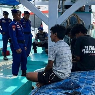 Ditpolairud Polda Sultra Hadir Menjaga Keselamatan dan Ketertiban di Perairan