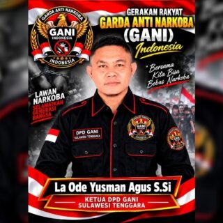 GANI Sultra Dukung Kapolda Berantas Narkoba hingga ke Akar, Sindikat Diminta Tak Diberi Ruang   