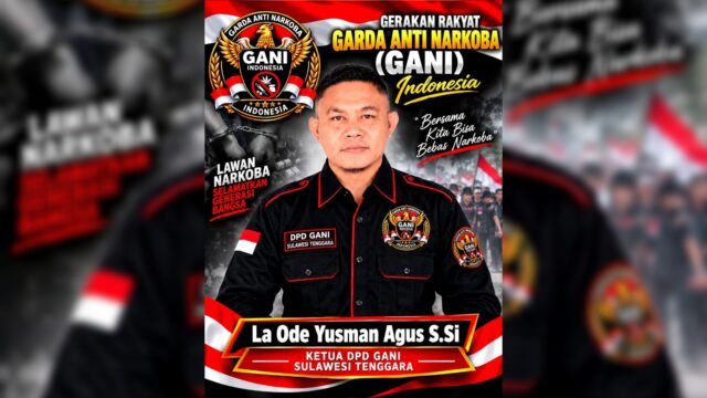 GANI Sultra Dukung Kapolda Berantas Narkoba hingga ke Akar, Sindikat Diminta Tak Diberi Ruang   